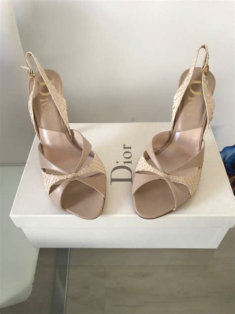 scarpe dior tacco chiusa|Scarpe col tacco CHRISTIAN DIOR .